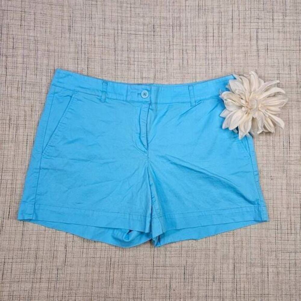 Nautica‎ 4" Stretch-Twill Chino Short Blue Size 12